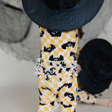 Bewitching Bats Ruffle Zippy