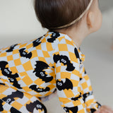 Bewitching Bats Ruffle Zippy